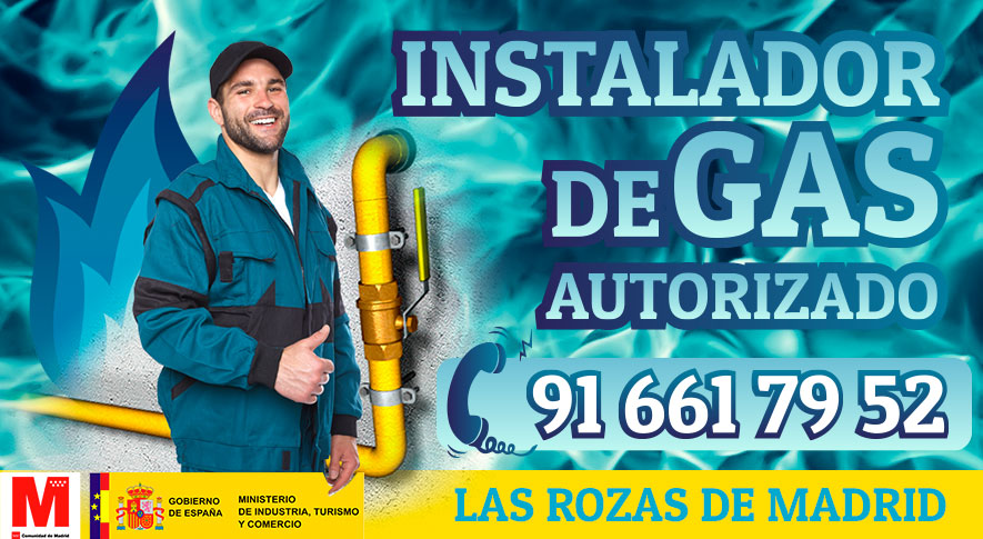Servicio tecnico instalador autorizado de gas en Las Rozas