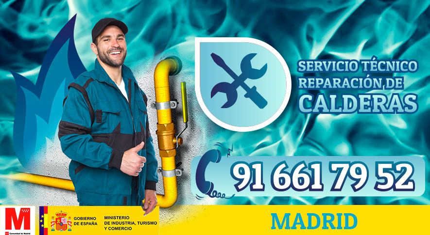 Servicio Técnico y Reparación de calderas de gas en Madrid.