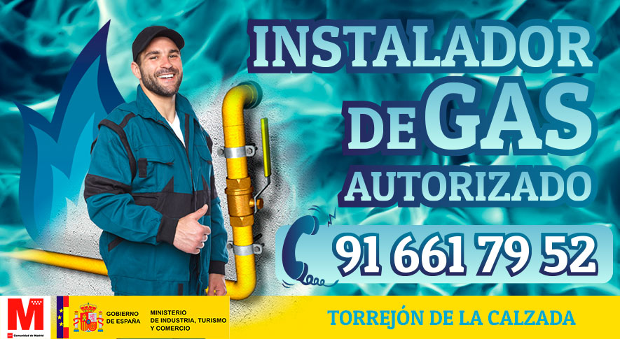 Servicio técnico instalador de gas natural en Torrejón de la Calzada