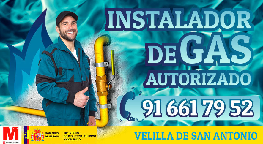 Instalador de Gas Natural en Velilla de San Antonio